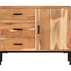 vidaXL Sideboards>Skänk 88x30x73 cm massivt akaciaträ