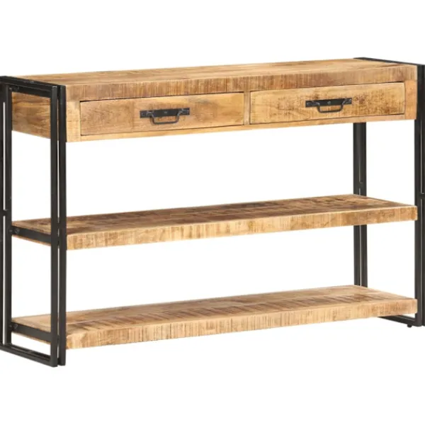 vidaXL Sideboards>Skänk 120x30x75 cm massivt grovt mangoträ