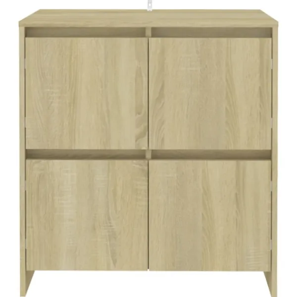 vidaXL Sideboards>Skänkar 2 st sonoma-ek 70x41x75 cm konstruerat trä