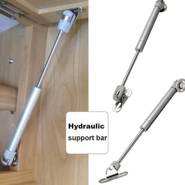 Skåp>Skåpdörr Lyft upp Hydraulisk Gasfjäder Lås Flik Stag Gångjärn 60N