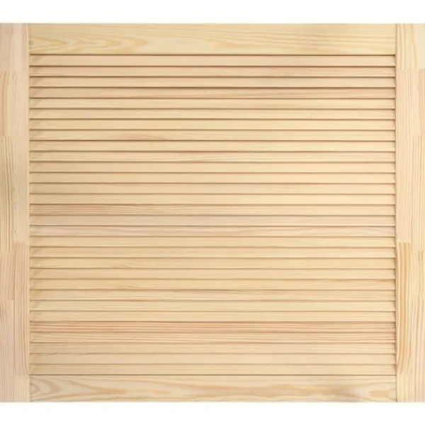 vidaXL Skåp>Skåplucka lamelldesign 39,5x49,4 cm massiv furu