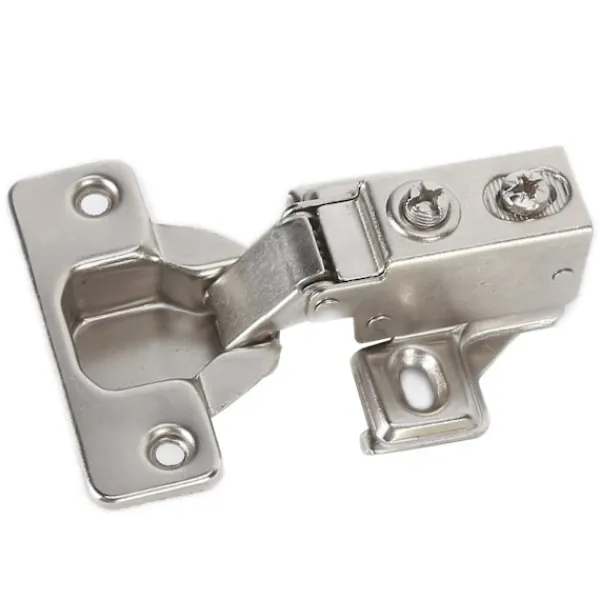 Skåp>Skåpshängsel Kort Arm Hydraulisk Full Overlay Hörnhängsel 35mm med Smala Sidopaneler för Hemmet