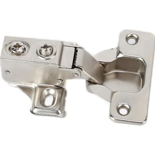 Skåp>Skåpshängsel Kort Arm Hydraulisk Full Overlay Hörnhängsel 35mm med Smala Sidopaneler för Hemmet