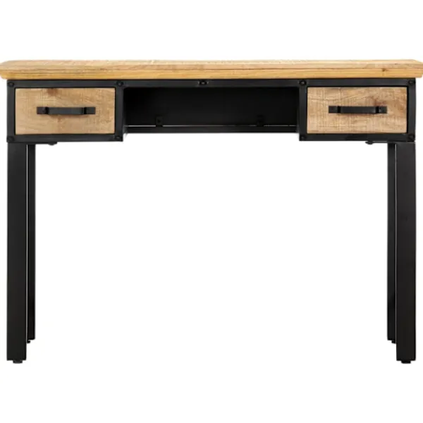 vidaXL Kontorsmöbler>Skrivbord 110x50x76 cm massivt mangoträ