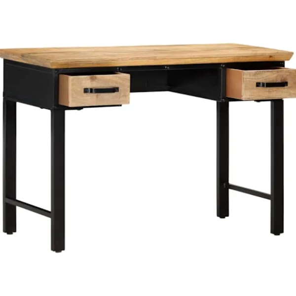 vidaXL Kontorsmöbler>Skrivbord 110x50x76 cm massivt mangoträ