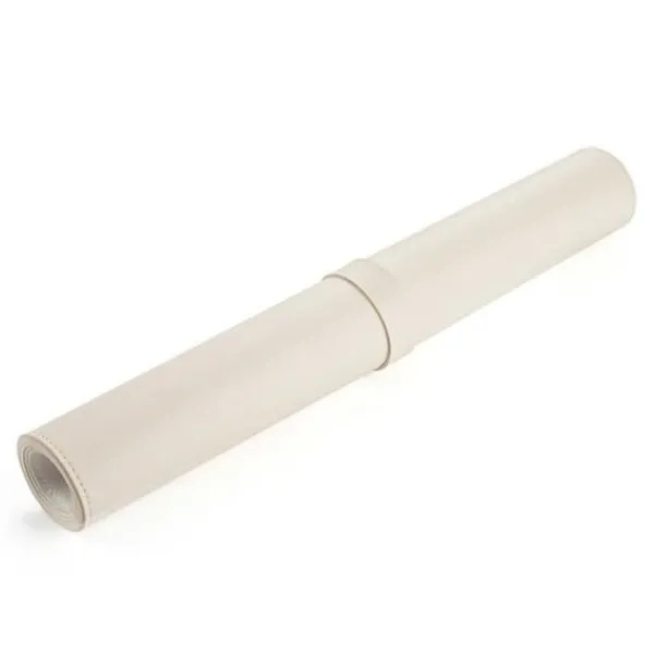 Kontorsmöbler>Skrivbordsunderlägg 80x40cm PU Läder Beige