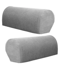 Stolar>Skydd för fåtöljsarmstöd, 2-pack, fleece av hög kvalitet, stretchigt fåtölj-/sofasarmskydd, stretchpassform