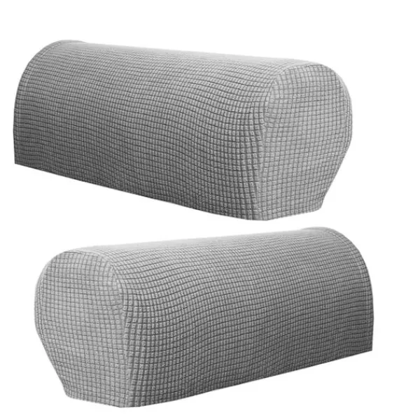 Stolar>Skydd för fåtöljsarmstöd, 2-pack, fleece av hög kvalitet, stretchigt fåtölj-/sofasarmskydd, stretchpassform