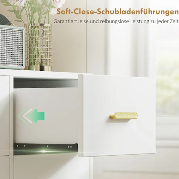 Northio Sminkbord>Sminkbord med justerbar LED-spegel och förvaring