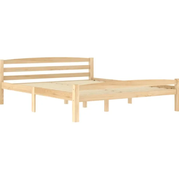 vidaXL Sängar>Sängram utan madrass massiv furu 160x200 cm