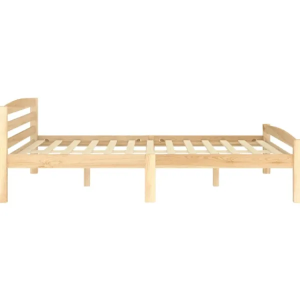 vidaXL Sängar>Sängram utan madrass massiv furu 160x200 cm