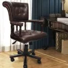 vidaXL Kontorsmöbler>Snurrbar kontorsstol brun