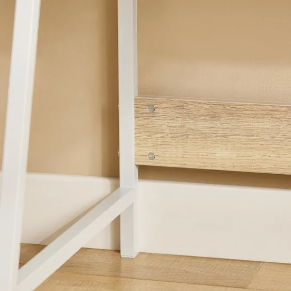 SoBuy Kontorsmöbler>Datorskrivbord med 1 låda i träfärg 80x50x100cm, industriell FWT63-N