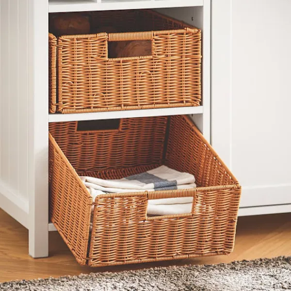SoBuy Köksö>vit köksö med 2 korgar och 1 barbord 120x60x90cm, modern KNL05-W