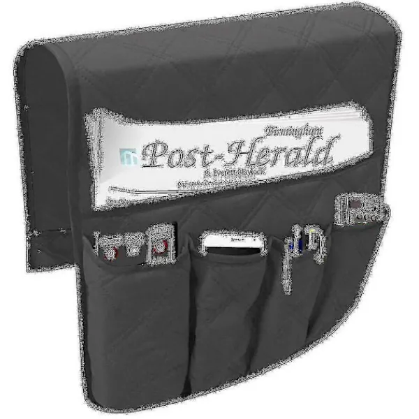 Soffor>Soffa Armstödsficka Organizer Fjärrkontrollhållare Soffa Stol Bord Skåp Förvaringsväskor - colorgray