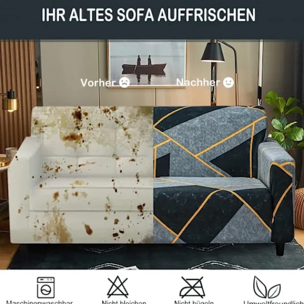 Soffor>Soffaöverdrag 3-sits elastiskt sofföverdrag sofföverdrag