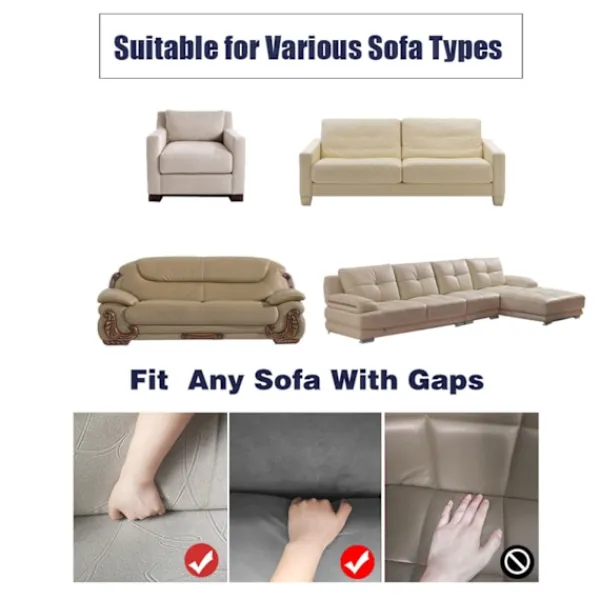 Soffor>Soffaöverdrag 3-sits elastiskt sofföverdrag sofföverdrag