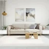 vidaXL Soffbord>Soffbord 2 st vit högglans 50x46x35 cm konstruerat trä