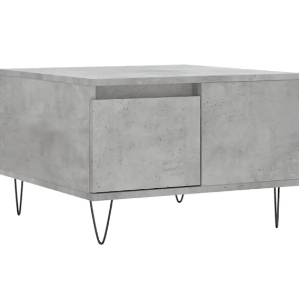 vidaXL Soffbord>Soffbord betonggrå 55x55x36,5 cm konstruerat trä