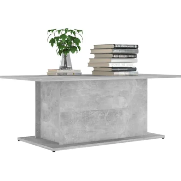 vidaXL Soffbord>Soffbord betonggrå 102x55,5x40 cm konstruerat trä