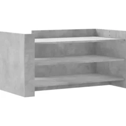 vidaXL Soffbord>Soffbord betonggrå 100x50x50 cm konstruerat trä