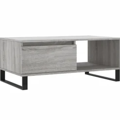 vidaXL Soffbord>Soffbord grå sonoma 90x50x36,5 cm konstruerat trä