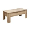 Home4You Soffbord>Soffbord HANNES 100x50xH42cm, rustik melamin