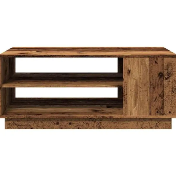 vidaXL Soffbord>Soffbord åldrat trä 102x55x43 cm konstruerat trä