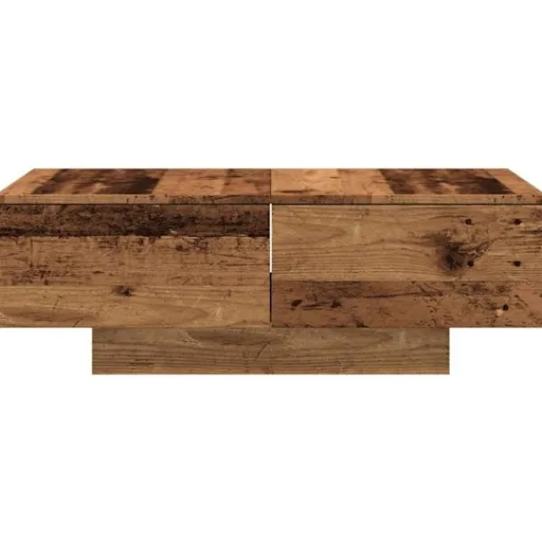 vidaXL Soffbord>Soffbord åldrat trä 90x60x31 cm konstruerat trä