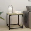 vidaXL Småbord>Soffbord Sonoma ek 40x40x40 cm konstruerat trä