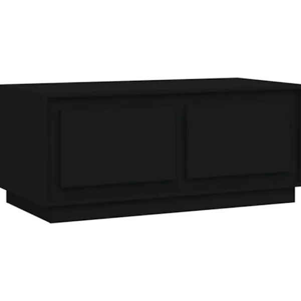 vidaXL Tv-Bänkar>Soffbord svart 102x50x44 cm konstruerat trä