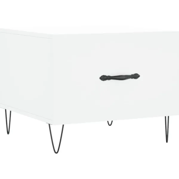 vidaXL Soffbord>Soffbord svart 50x50x40 cm konstruerat trä