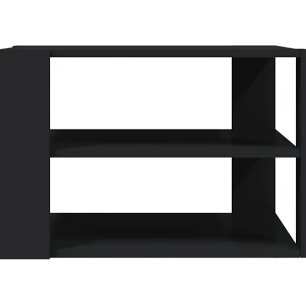 vidaXL Soffbord>Soffbord svart 58x58x40 cm konstruerat trä