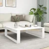 vidaXL Soffbord>Soffbord vit 100x100x35 cm konstruerat trä