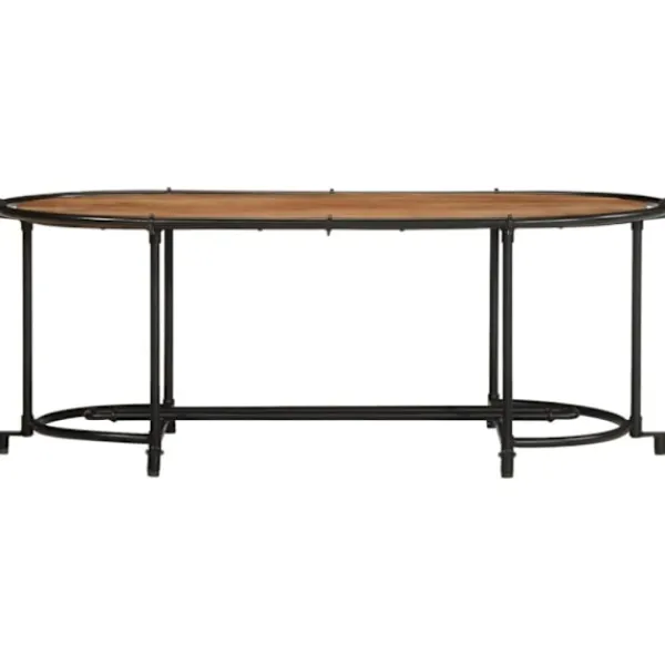 vidaXL Soffbord>Soffbord 110x55x40 cm massivt akaciaträ
