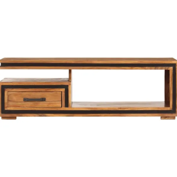 vidaXL Soffbord>Soffbord 100x45x33 cm massivt akaciaträ