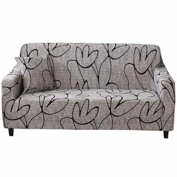 CAFOPGRILL Soffor>Sofföverdrag - - Modell f8z53sawg2-02 - 95% polyester - Utsträckbar - Maskintvättbar