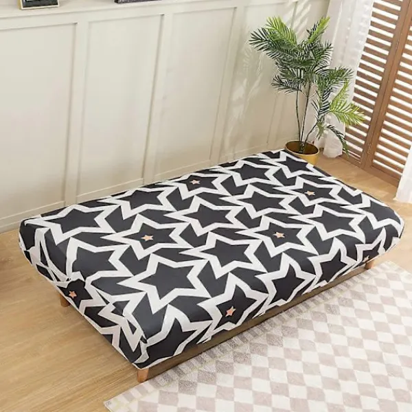 Soffor>Sofföverdrag Armlöst för Bäddsoffa Utan Armstöd, 190-210 cm