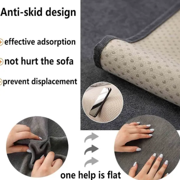 NICEGOU Soffor>Sofföverdrag halkfritt vintage design soffskydd, hund katt överdrag hundfilt hörnbäddsoffa soffskyddsfilt skyddsöverdrag soffa