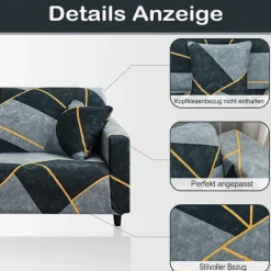 Soffor>Sofföverdrag 3-sits elastiskt sofföverdrag sofföverdrag sofföverdrag