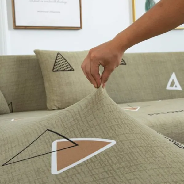 Soffor>Sofföverdrag 1-sits sofföverdrag elastiskt mjukt tyg 3-sits