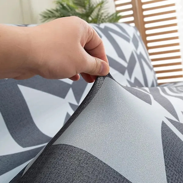 Soffor>Sofföverdrag utan armstöd för hopfällbar bäddsoffa utan armstöd, 115-145 cm
