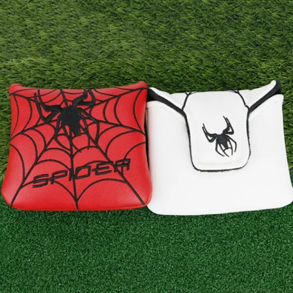 Stolar>Square Mallet Putter Cover Golf Headcover för TaylorMade Spider A4-WELLNGS A4
