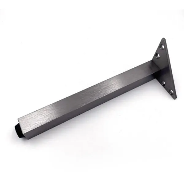 Småbord>4st Bordsben Justerbara ben GRÅ 10CM Grey 10cm