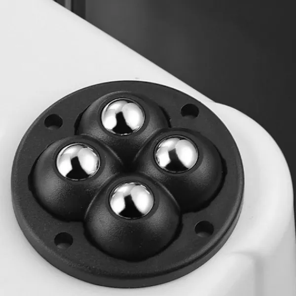 Stolar>4st Möbelhjul Hjul Universal VIT STÅLKUL steel ball-steel ball
