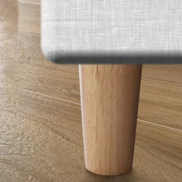 Småbord>4st Träben Bordsben 6CM 6cm
