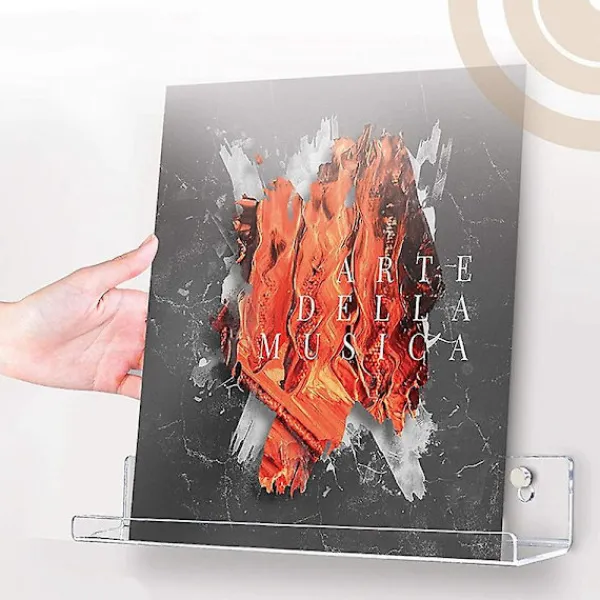 Hyllor>St Vinylskiva Väggmonterad Hylla Set Med Albumhållare För Upphängning På Väggar - Hyllor Album Eller Ch