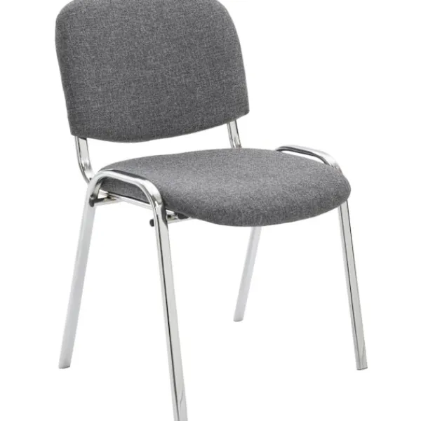 BellaFurn Kontorsmöbler>Stackbar besökares ordförande - mötesstol - quiltad plats för komfort | Färg: blå