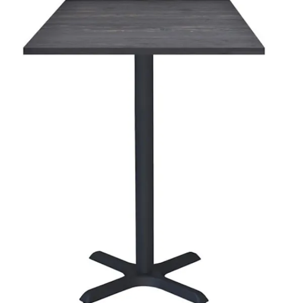 Matbord>Ståbord 60 x 60 cm - Dina modell gammal furu
