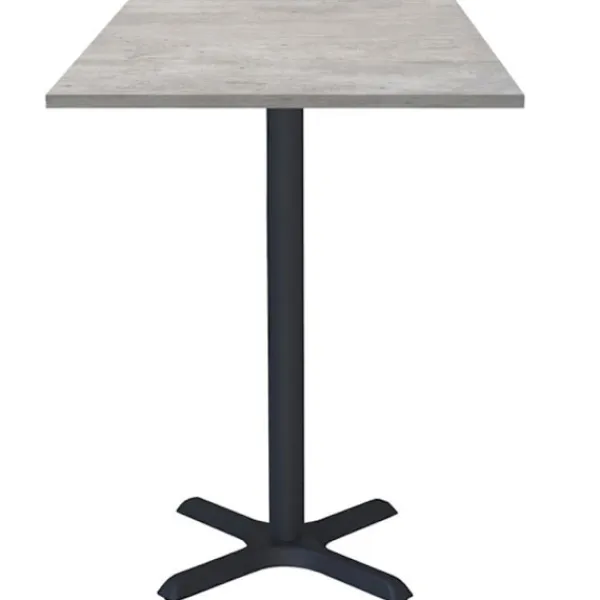 DINA Matbord>Ståbord 60 x 60 cm - naturbetong modell